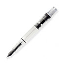 TWSBI ECO Carrara with Onyx Fountain Pen - Pen Without Cap Cover | EndlessPens