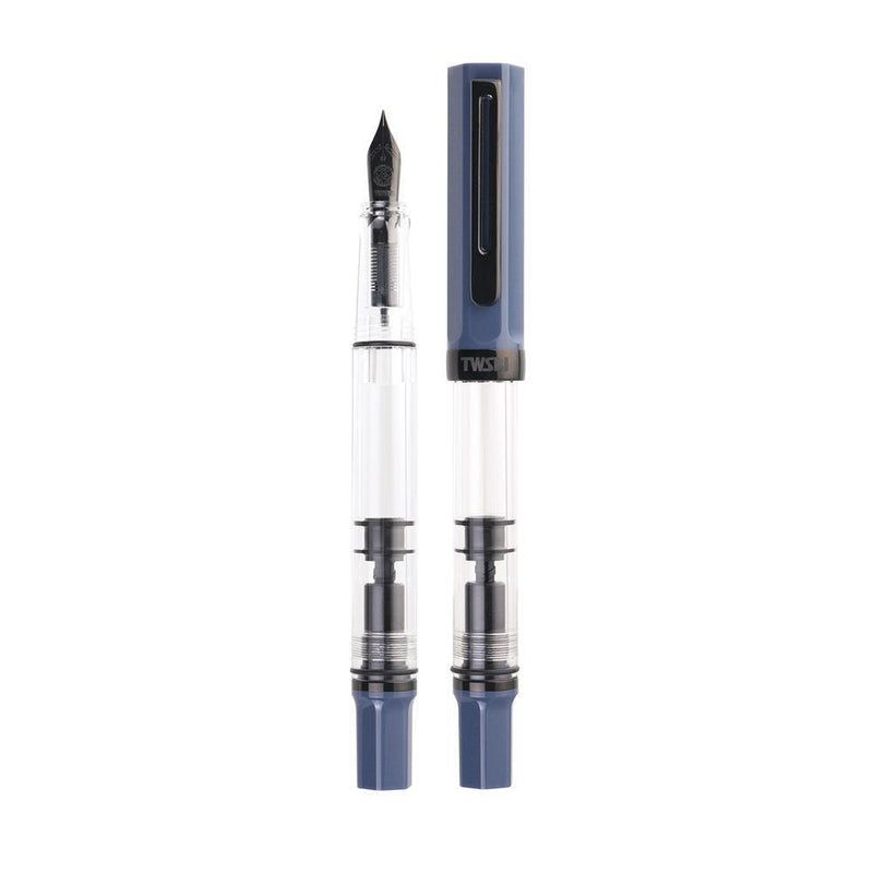 TWSBI Fountain Pen - Eco Slate Blue with Onyx