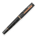 TWSBI Obsidian Fountain Pen - Limited Edition (2025) - Pen with Attached Cap Cover on White Background | EndlessPens