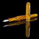 Tailored Pen Company Cigar Happy Sunflower Fountain Pen - Cap and Nib