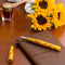 Tailored Pen Company Essex Happy Sunflower Fountain Pen - Cap and Nib