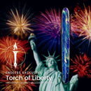 Tailored Pen Company × @cursive.not.inkluded Torch of Liberty Fountain Pen