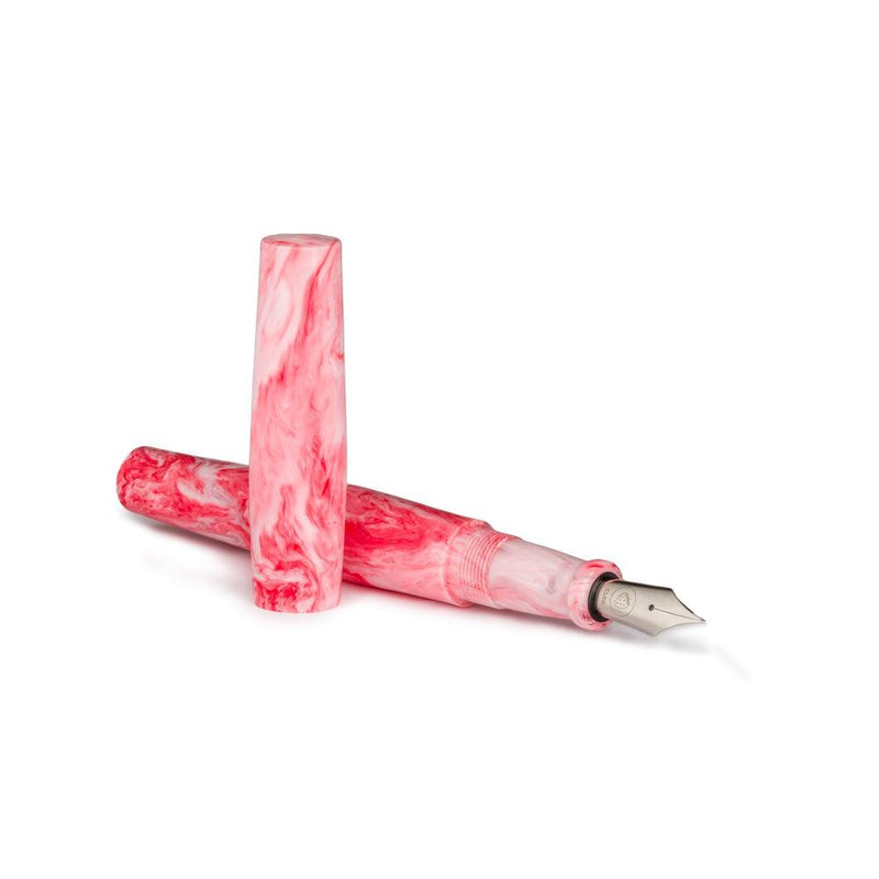 Tailored Pen Company × @micahfinds Strawberry Cheesecake Fountain Pen