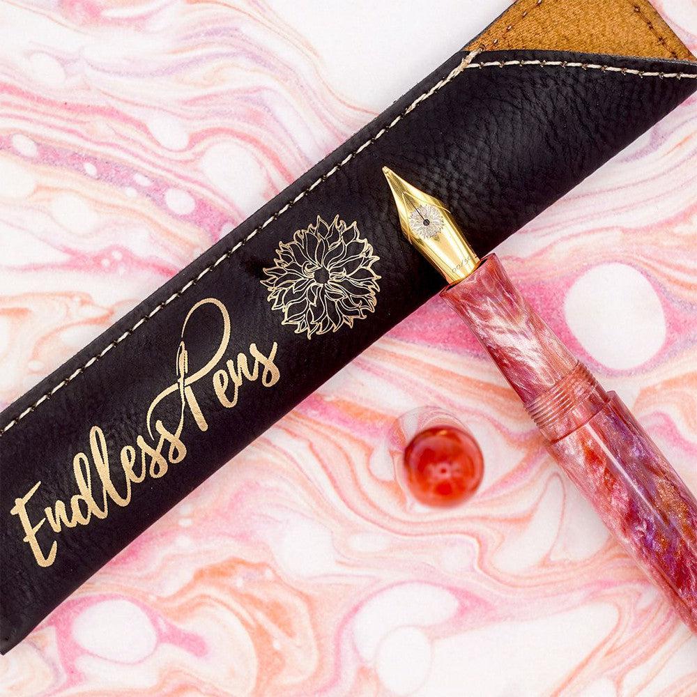 Tailored Pen Company x @nibsandflourishes Dahlia Fountain Pen | EndlessPens
