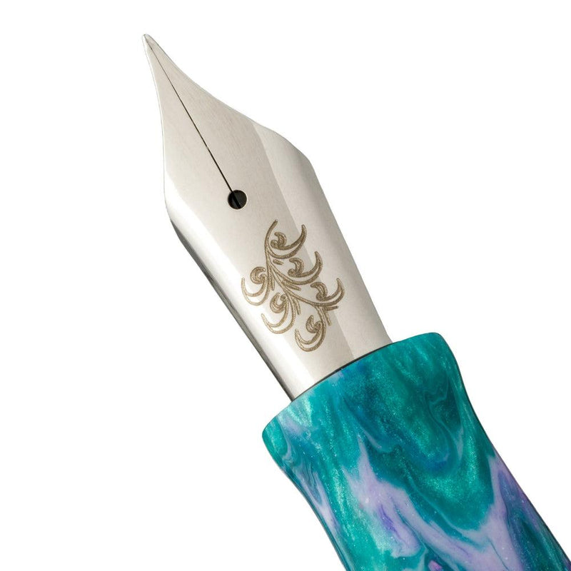 Tailored Pen Company × @pensandturquoisebrown Tayabak (Philippine Jade Vine) Fountain Pen