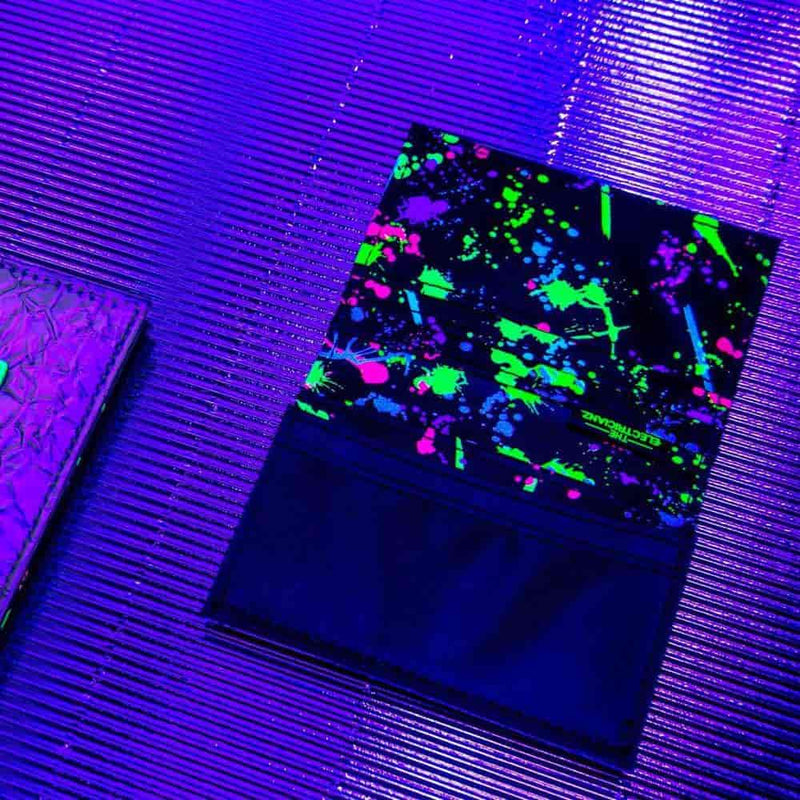 The Electricianz Neon Card Holder (Wide Open)