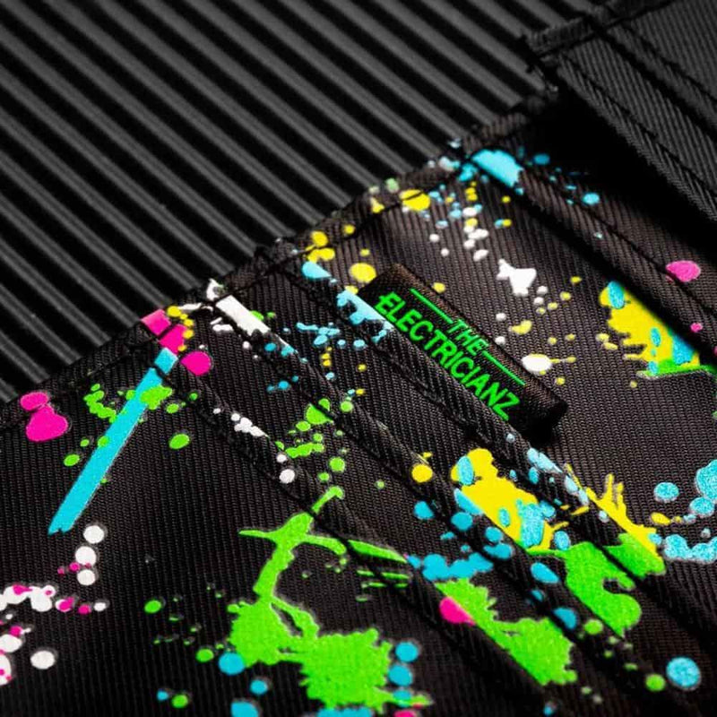 The Electricianz Neon Card Holder (Close Up Detail View)