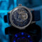 The Electricianz Hybrid E-Blue Watch - 43mm (Horizontal View)