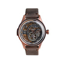 The Electricianz Hybrid E-Circuit Bronze Watch - 43mm (Display View)