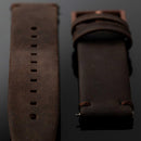The Electricianz Hybrid E-Circuit Bronze Watch - 43mm (Brown Straps)