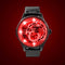 The Electricianz Hybrid E-Gun Watch - 43mm (Glowing Red)