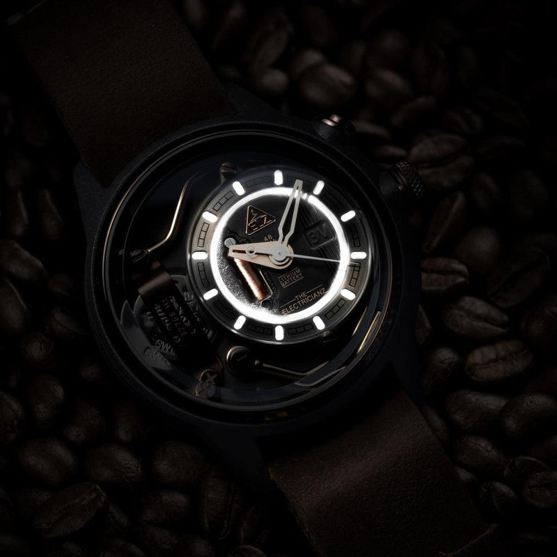 The Electricianz MokaZ Nato Watch (at one with coffee)