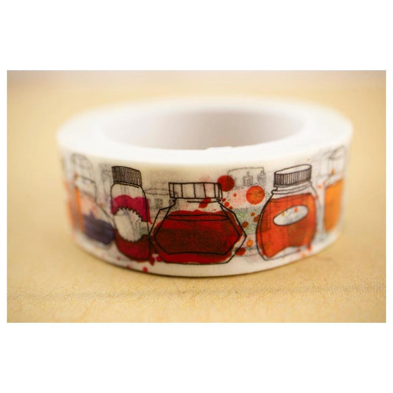 The Well-Appointed Desk Washi Tape - Inky Dreams Ink Bottle