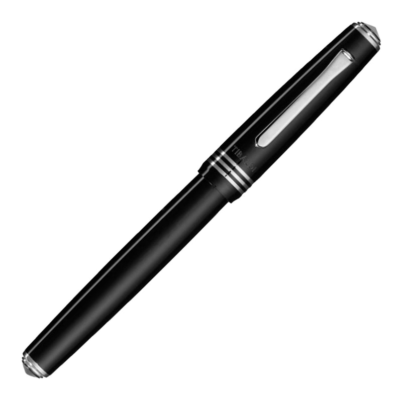 Tibaldi N°60 Rich Black Fountain Pen - With Cap Cover