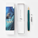 Tom's Studio Fountain Pen in Ivy with Box | EndlessPens