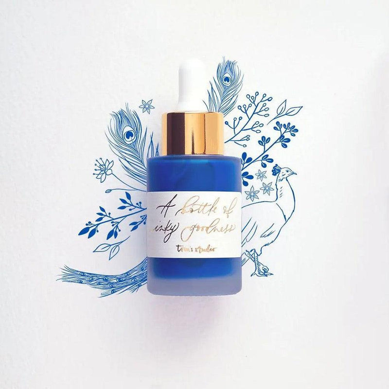 Tom's Studio Calligraphy Fountain Pen Ink Bottle (30ml) in Peacock | EndlessPens