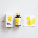 Tom's Studio Fountain Pen Ink Bottle (50ml) in No. 19 Lemon Yellow | EndlessPens