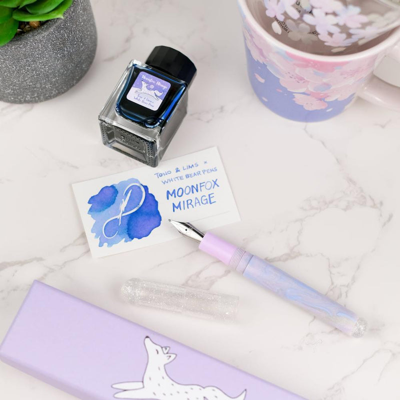 Tono & Lims × @whitebearpens Moonfox Mirage Ink (30ml) | EndlessPens