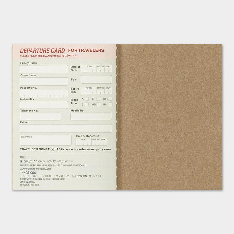 Traveler's Notebook - 2026 Diary - Limited Edition (2026)