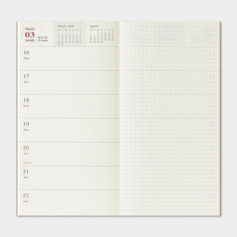 Traveler's Notebook - 2026 Diary - Limited Edition (2026)
