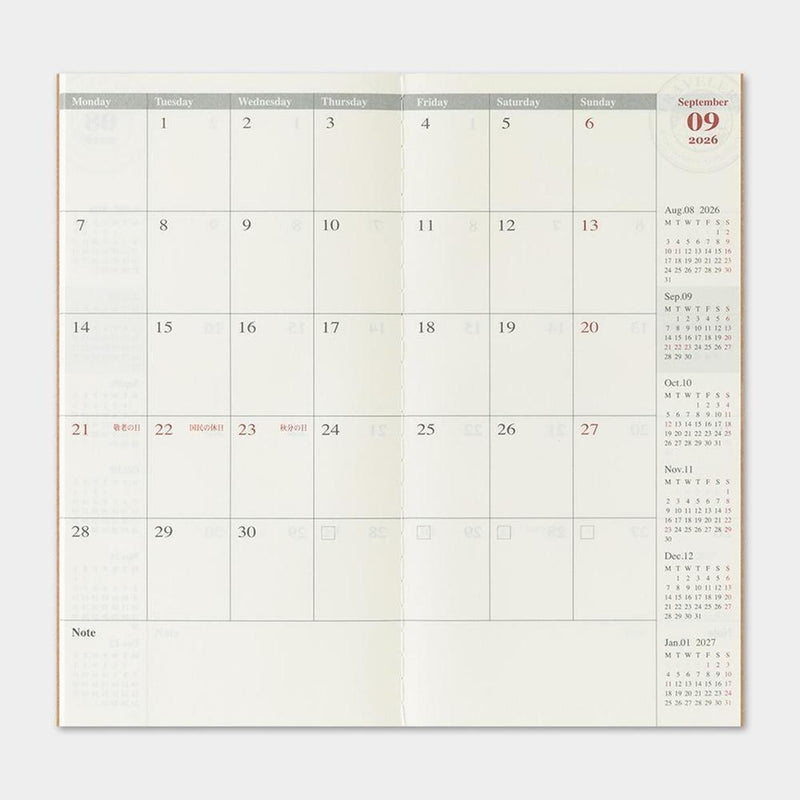 Traveler's Notebook - 2026 Diary - Limited Edition (2026)