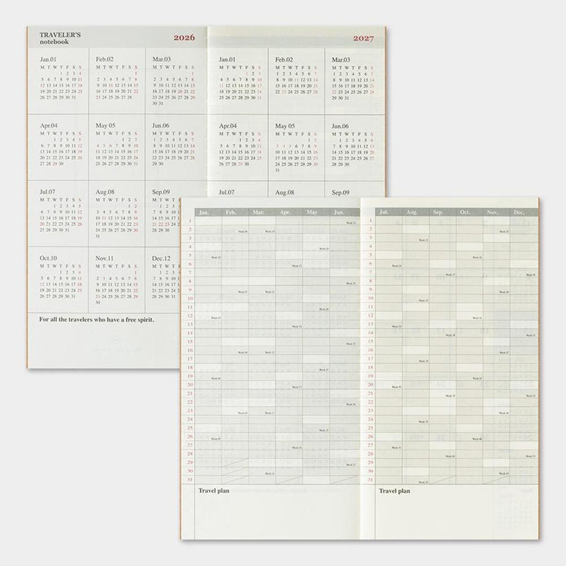 Traveler's Notebook - 2026 Diary - Limited Edition (2026)