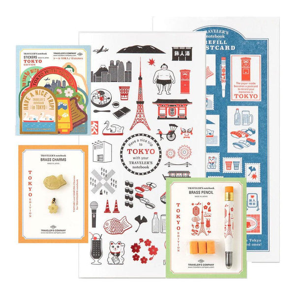 Traveler's Notebook Refills & Accessories - Tokyo Edition