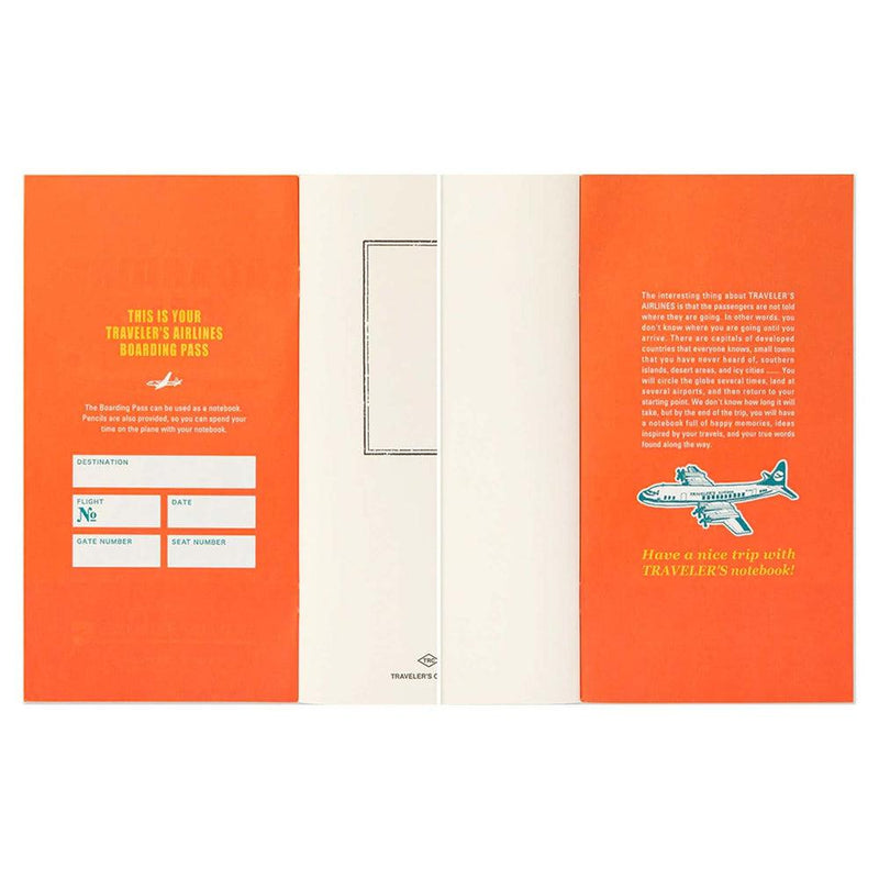 Traveler's Notebook Set - Traveler's Airlines - Limited Edition (2022)