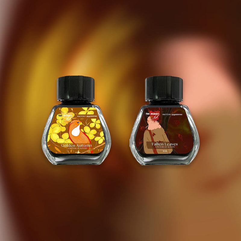 Van Dieman's Ink × @gabbitries Picture of Autumn Inks (30ml)