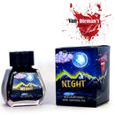 Van Dieman's Night - Red Lightning - Shimmering Fountain Pen Ink - EndlessPens