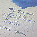 Van Dieman's Professional - Natura Dualis NightFall Dual Tone Fountain Pen Ink - EndlessPens