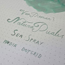 Van Dieman's Professional - Natura Dualis Sea Spray Dual Tone Fountain Pen Ink - EndlessPens