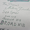 Van Dieman's Professional - Natura Dualis Sea Spray Dual Tone Fountain Pen Ink - EndlessPens