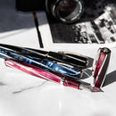 Visconti Divina Elegance Bordeaux Oversize Fountain Pen (14K Gold) - Three Pens | EndlessPens