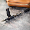 Visconti Homo Sapiens Dark Crystal Fountain Pen (14K Gold) - Pen Disassembled | EndlessPens