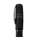Visconti Homo Sapiens Dark Crystal Fountain Pen (14K Gold) - Pen with Cap Cover On White Background | EndlessPens
