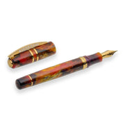 Visconti Homo Sapiens Nebula Orion Fountain Pen - Limited Edition (2026) - Pen and Cap Cover | EndlessPens
