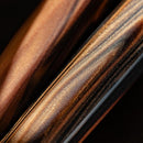 Visconti Medici Briarwood Ruthenium Trims Fountain Pen (14K Gold) - Pen Body Design | EndlessPens