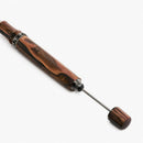 Visconti Medici Briarwood Ruthenium Trims Fountain Pen (14K Gold) - Pen Disassembled | EndlessPens