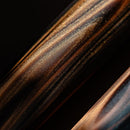 Visconti Medici Briarwood Yellow Gold Trims Fountain Pen (14K Gold) - Pen Body Woodgrain Details | EndlessPens