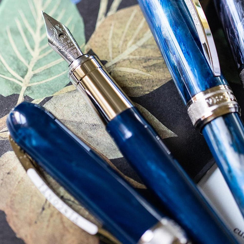 VISCONTI ヴィスコンティ　Rembrandt S BLUEボールペン Visconti Rembrandt Classic Blue Fountain Pen | EndlessPens