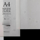 WACCA Washi Paper (20 Sheets) - Water Drop Niwaka - Sample Paper