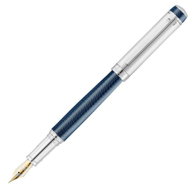 Waldmann Fountain Pen - Blue Ocean Wave Grandeur