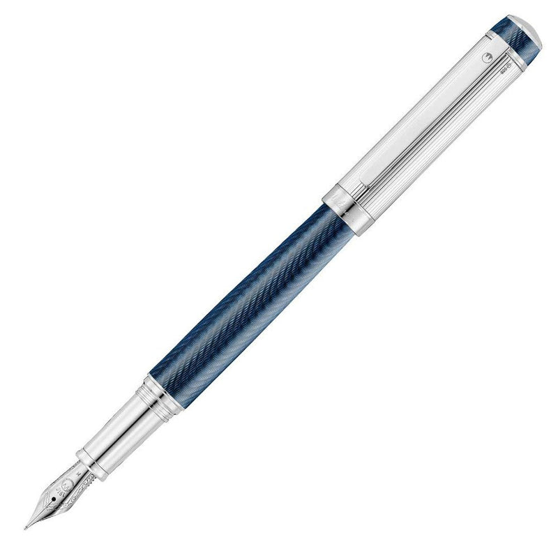 Waldmann Fountain Pen - Blue Ocean Wave Grandeur