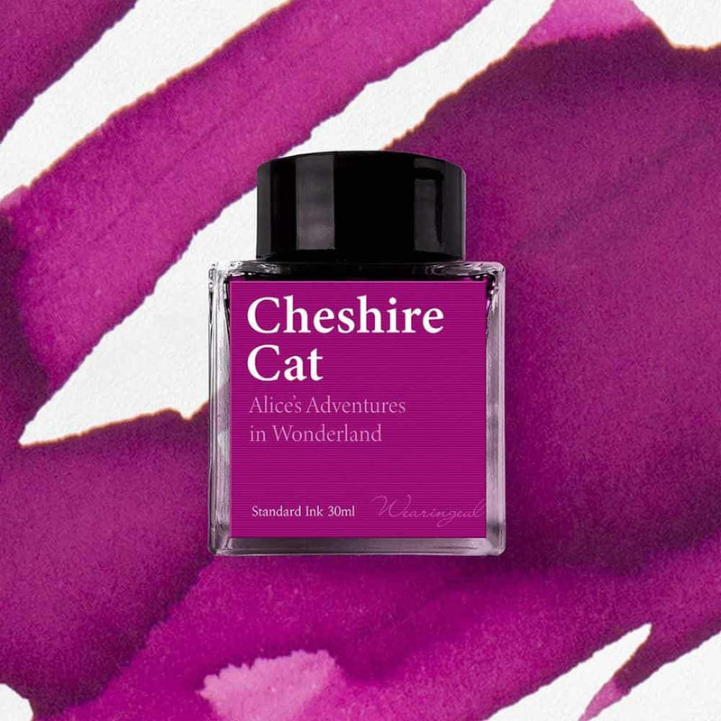 Wearingeul Ink Bottle (30ml) - Alice in Wonderland - Cheshire Cat - Color Sample