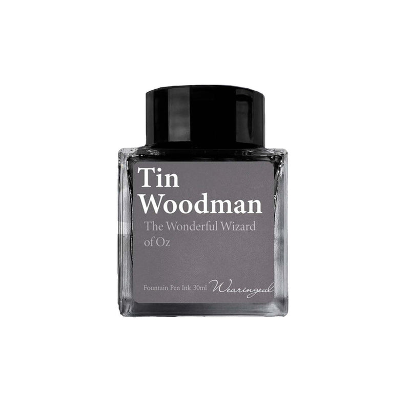 Wearingeul Ink Bottle (30ml) - The Wonderful Wizard of Oz Literature Ink - Tin Woodman
