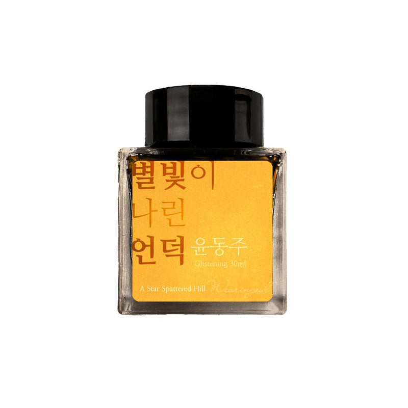 Wearingeul Ink Bottle (30ml) - Yun Dong Ju Literature Ink - A Star Spattered Hill