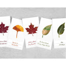 Wearingeul Ink Swatch Card - Leaf Color Swatch