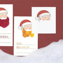 Wearingeul Sticker Swatch Card (30 Sheets) - Santa Sticker Color Swatch - Special Edition (2025)