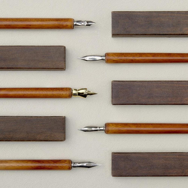 Wearingeul Wood Dip Pen Holder